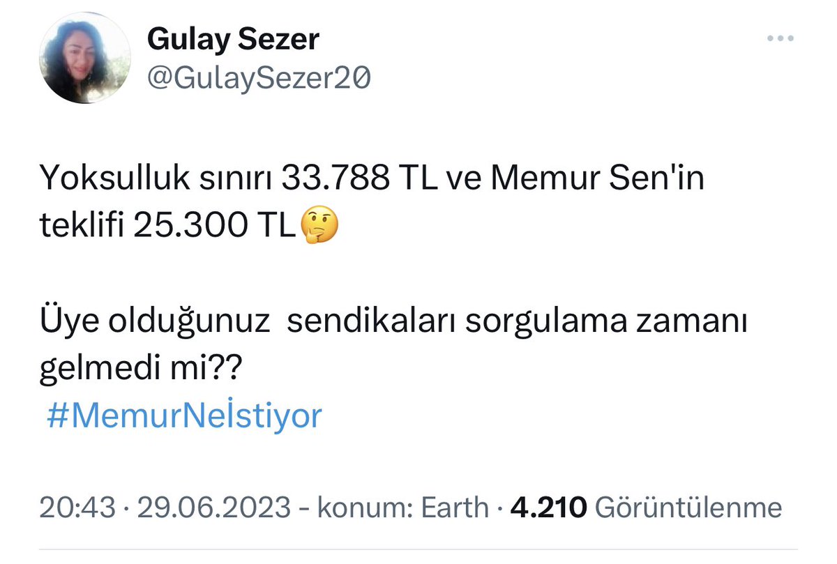 Güzel soru…