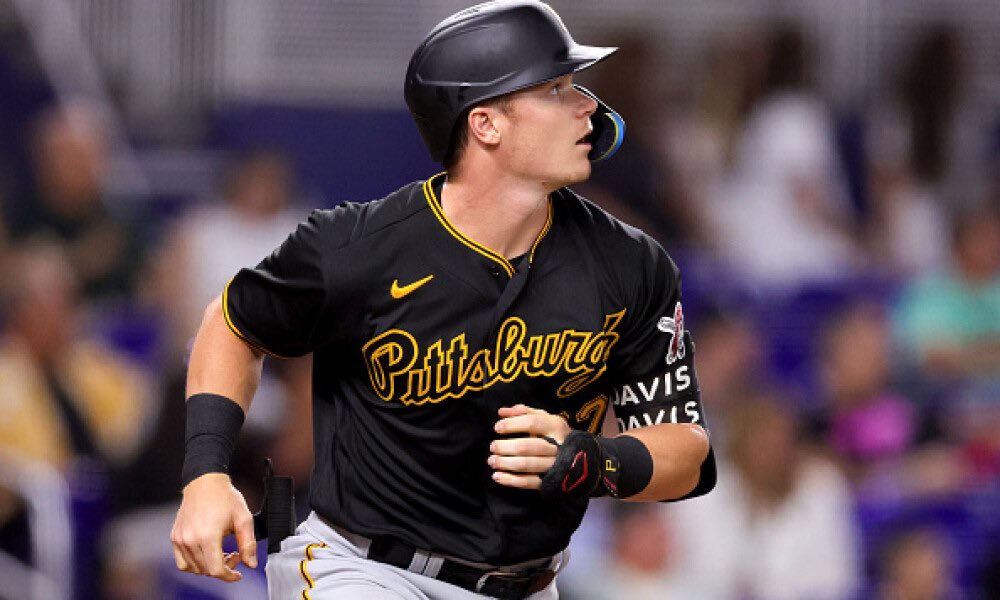 Pirates Muse (@piratesmuse) on Twitter photo Henry Davis first 10 MLB Games: <a href="/henrydavis32/">Henry Davis</a>
13 Hits
2 Doubles
1 HR
6 RBIs
2 SB
2 HBP
.351/.415/.486 (.901 OPS)
7 Game Hit Streak!
#LetsGoBucs #Pirates 🏴☠️ Henry Davis first 10 MLB Games: <a href="/henrydavis32/">Henry Davis</a>
13 Hits
2 Doubles
1 HR
6 RBIs
2 SB
2 HBP
.351/.415/.486 (.901 OPS)
7 Game Hit Streak!
#LetsGoBucs #Pirates 🏴☠️