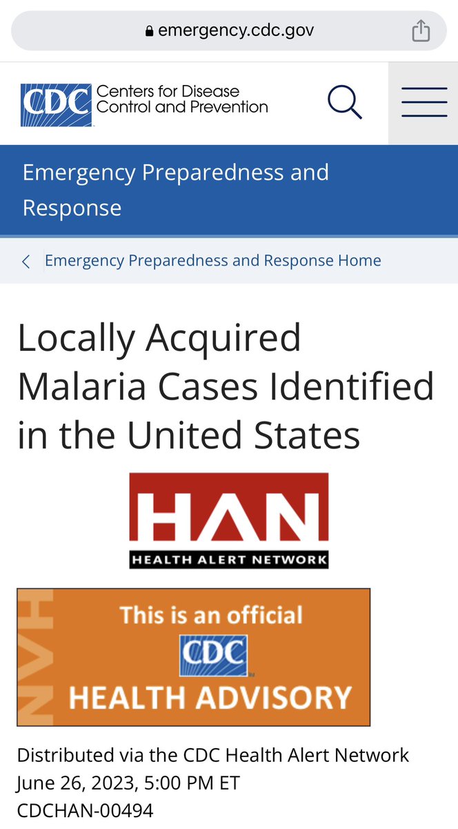 stella_immanuel's tweet photo. Malaria in the US??? Maybe Bill Gates GMO mosquitoes released in Florida has something to do with it.
https://t.co/f4zfthKEGF
They say it’s P. Vivax which is the less virulent kind. It’s sensitive to hydroxychloroquine and chloroquine.
No need to panic. Do a telemedicine appointment on https://t.co/Zjor0tbugV and get it in your medicine cabinet. Our mom and pop pharmacies will ship to you in all 50 states.  Do not wait until you get sick or until everyone is panicking and we are overwhelmed.
Take precaution now please! #Beprepared.
@richardursomd @btysonmd @TheRightMelissa @DiamondandSilk @TheClayClark @DrHenryEaly @GenFlynn @RogerJStoneJr @KariLake @laurenboebert @LauraLynnTT @realstewpeters
