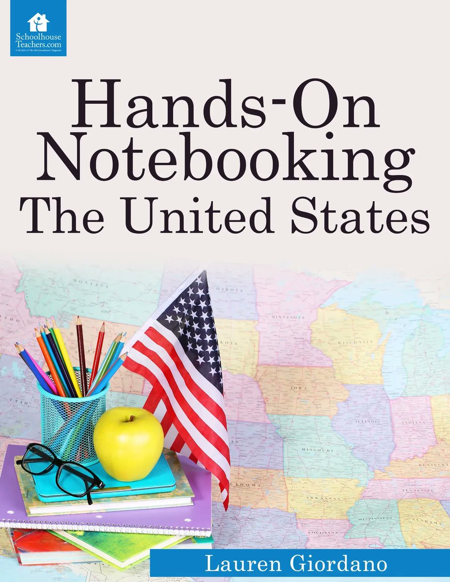 LindasLunacy's tweet photo. Travel to all fifty states with Hands-On Notebooking: The United States. Take a #virtual trip. One lesson for each state, research prompts, #notebooking materials, copywork, original poems, a suggested #reading list, & more. https://t.co/NxbIFbbDp7 #homeschool #school #geography https://t.co/dyQnMmcFJb