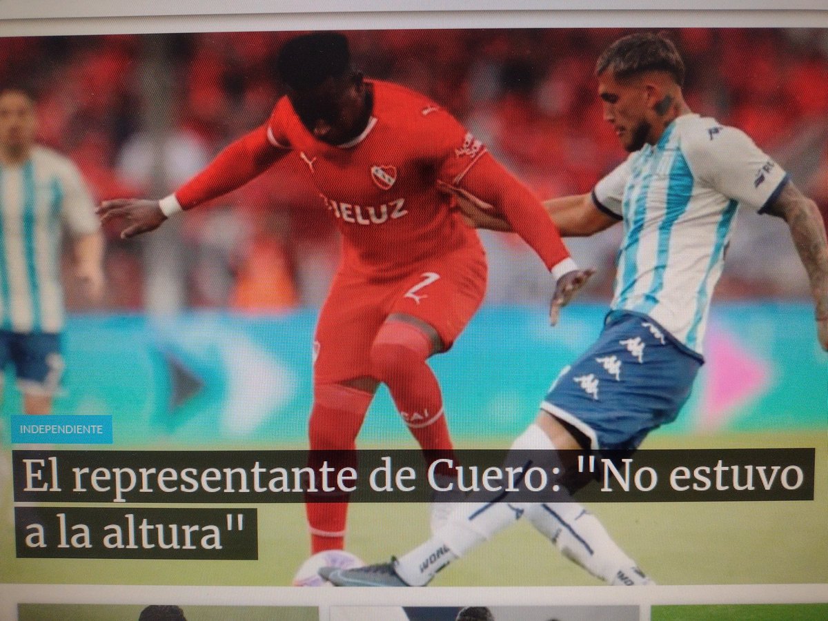 NO LE DIO EL IDEM, a Mauri <a href="/Independiente/">C. A. Independiente</a>