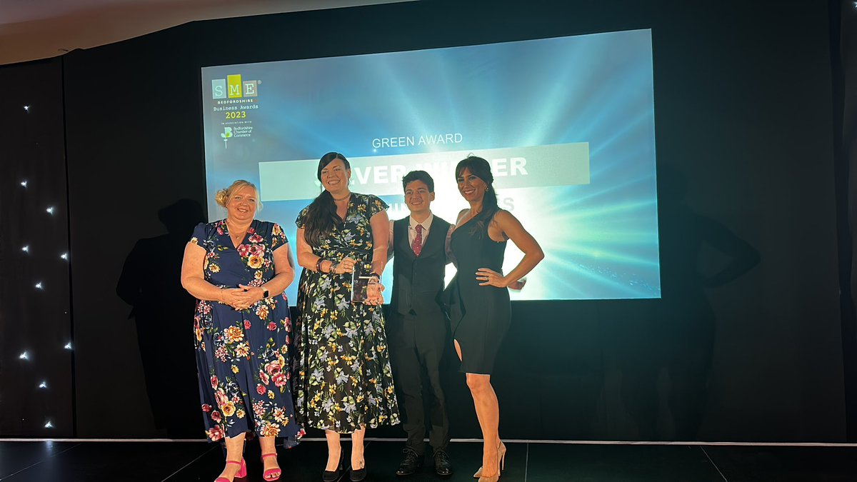 <a href="/TeachingTalons/">Teaching Talons</a> you won Silver in the <a href="/BeCentralBeds/">Be Central Beds</a> <a href="/letstalkcentral/">Central Bedfordshire Council</a> <a href="/GBNetwork__/">Green Business Network</a> Green Award 😊 #SMEBeds