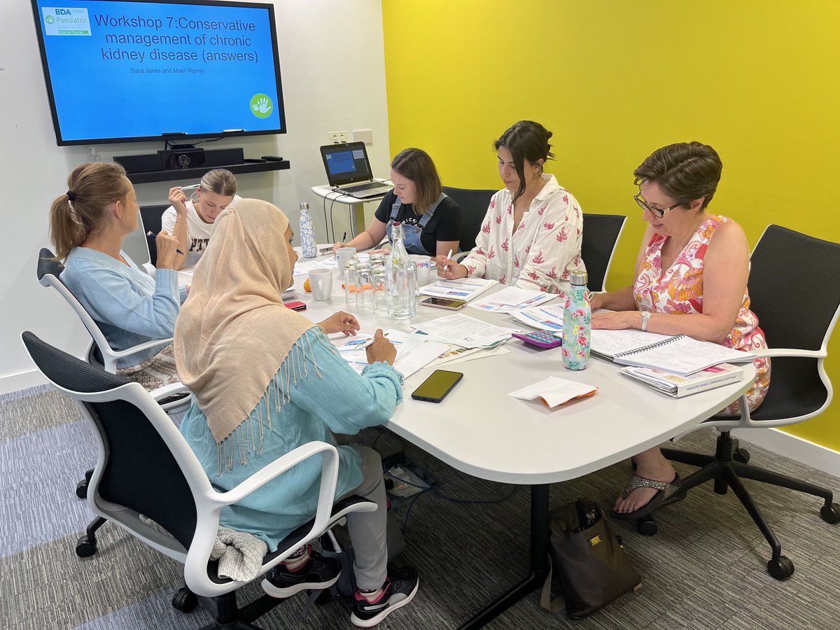 Back to face to face learning on module 3 of our unique APP Masters in Paediatric Dietetics, students working hard in the workshops