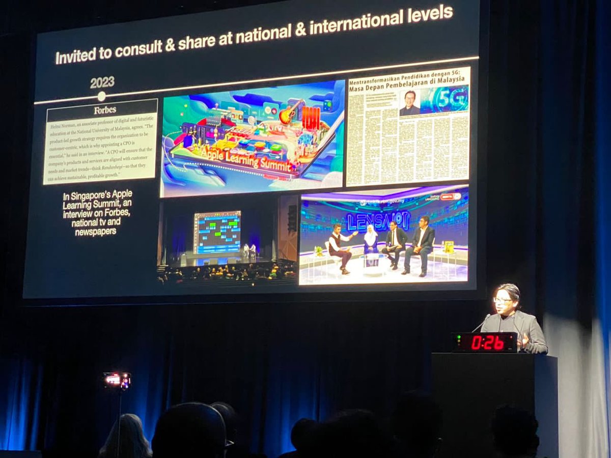 Dr. Helmi Norman (@dr_helmi_norman) on Twitter photo Sharing at the Apple Distinguished Educator Institute 2023 showcase on immersive learning with iPads <a href="/AppleEDU/">Apple Education</a> #ade2023 Sharing at the Apple Distinguished Educator Institute 2023 showcase on immersive learning with iPads <a href="/AppleEDU/">Apple Education</a> #ade2023