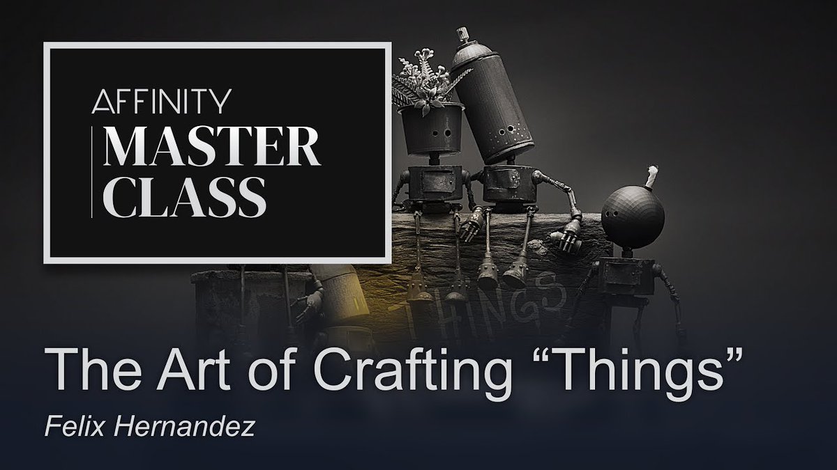 affinitytuts's tweet photo. Introducing #AffinityMasterclass @affinitybyserif
Learn from the best with brand-new #Affinity #Masterclass series, premiering July on #YouTube
https://t.co/1ki0jLtl03
#madeinaffinity #affinityphoto #affinity2_1
In the first instalment of #Affinity Masterclass, professional #miniature artist Felix Hernandez gives us an in-depth look at how he creates one of his #signature #masterpieces. From making physical assets to posing and shooting them, to post processing using Affinity Photo, follow along as he takes you through his unique creative process from start to finish.