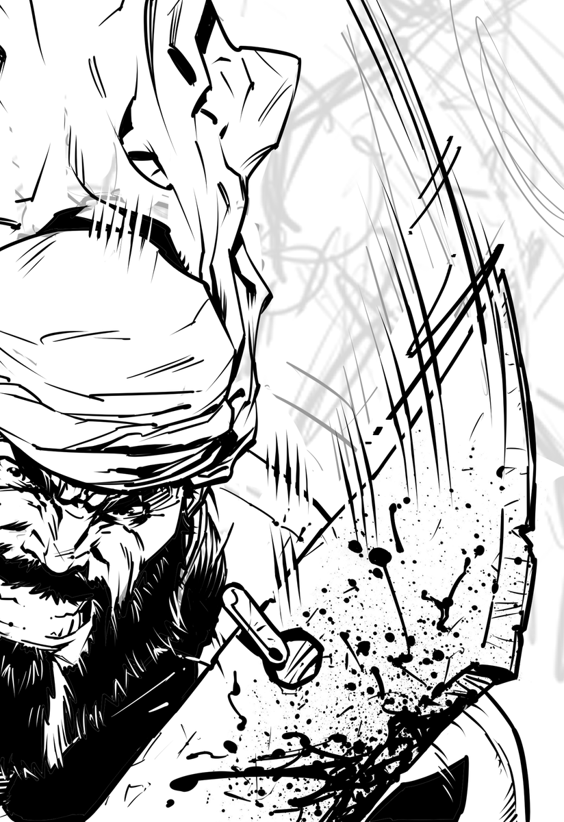 Whatever needs doing, get it done. Chop, chop! 
😆⚔️#comics #comicbooks #indiecomics #SwordFight #ThursdayMotivation