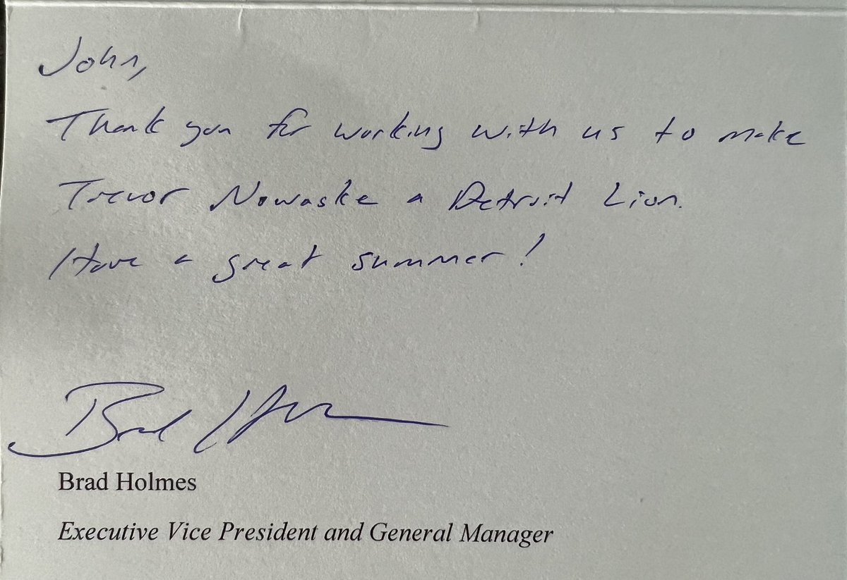 John Perez (@perezsportsjp) on Twitter photo Classy gesture from the Detroit <a href="/Lions/">Detroit Lions</a> and GM Brad Holmes. <a href="/TrevorNowaske/">Trevor Nowaske</a> <a href="/PerezSports/">Perez Sports Associates, LLC.</a> <a href="/PerezSportsJP/">John Perez</a> Classy gesture from the Detroit <a href="/Lions/">Detroit Lions</a> and GM Brad Holmes. <a href="/TrevorNowaske/">Trevor Nowaske</a> <a href="/PerezSports/">Perez Sports Associates, LLC.</a> <a href="/PerezSportsJP/">John Perez</a>