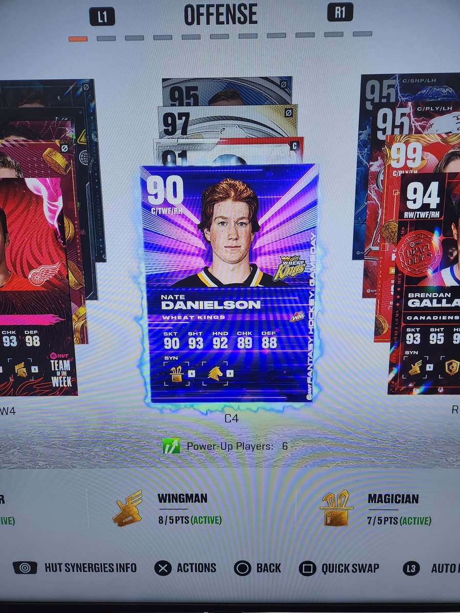 Budweiser519's tweet photo. @EA @EASPORTSNHL why is my Nate Danielson not a 96 like the rest of them?? https://t.co/B2efqvTrx9