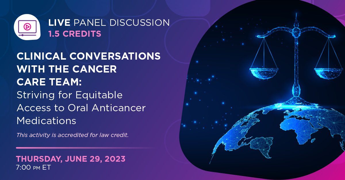 It's not too late to register for tonight's live panel discussion on OAM! Learn more: bit.ly/3MXoTd4 #PTCE #LiveWebinar #Oncology #FreeCE #oncopharm #rxtwitter #CEcredit #pharmacy #pharmacists #pharmacyeducation #ContinuingEducation