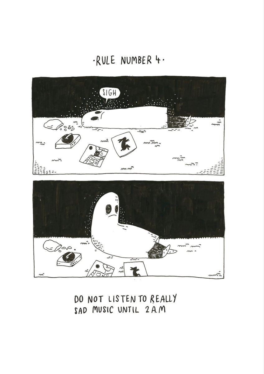 I shared rule 5 from the Guide To Not Being Sad the other day so here's rules 1-4 for your eyeballs 🤍🤍🤍
