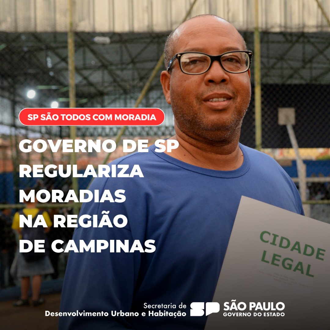 habitacaosp's tweet photo. Nesta quinta-feira (29), regularizamos 430 imóveis em Santa Bárbara d’Oeste, Elias Fausto, Morungaba e Hortolândia, cidades da região de Campinas, por meio do #CidadeLegal. Na ação, foram investidos R$ 829,8 mil.
#HabitaçaoSP https://t.co/Dmiqj2NHyo