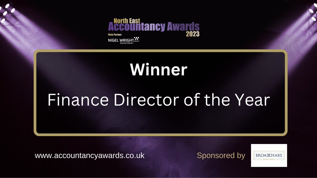 North East Accountancy Awards tweet media