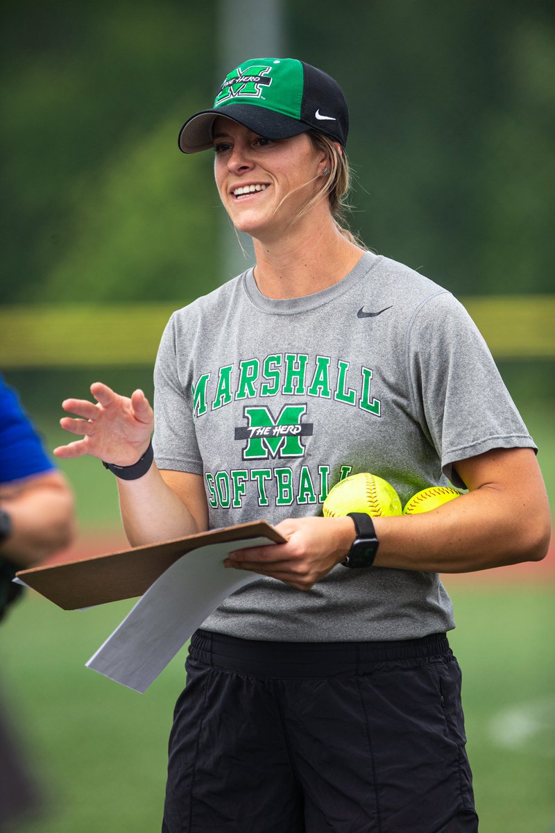 HerdSB's tweet photo. Join us tomorrow in the Big Green room at Joan C. Edwards Stadium as we officially introduce Morgan Zerkle as the 5th Head Coach in Marshall softball program history! 

You can also watch the press conference online! Details below!

🔗: https://t.co/INuqEfL7OL

#WeAreMarshall https://t.co/QBUd9TiA5p