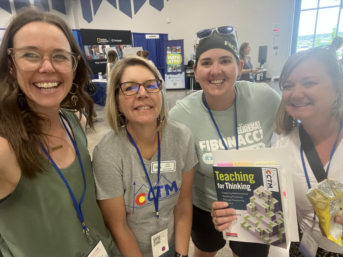 All the math people!! #cctmath2023