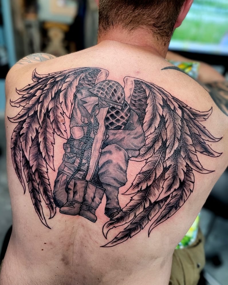 Completion for a patriot. Never Forget actual sacrifice.