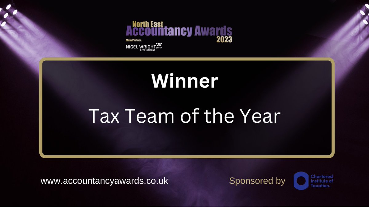 North East Accountancy Awards tweet media