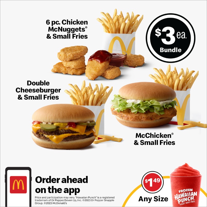 McDonalds's tweet photo. The After The After-Party Deal