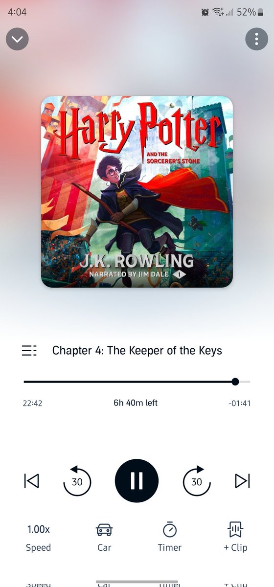 For all the #HarryPotter fans, you can listen to Book 1 on @audible_com no credits required. 

#NowStreaming #audiobooks #thriftythursday