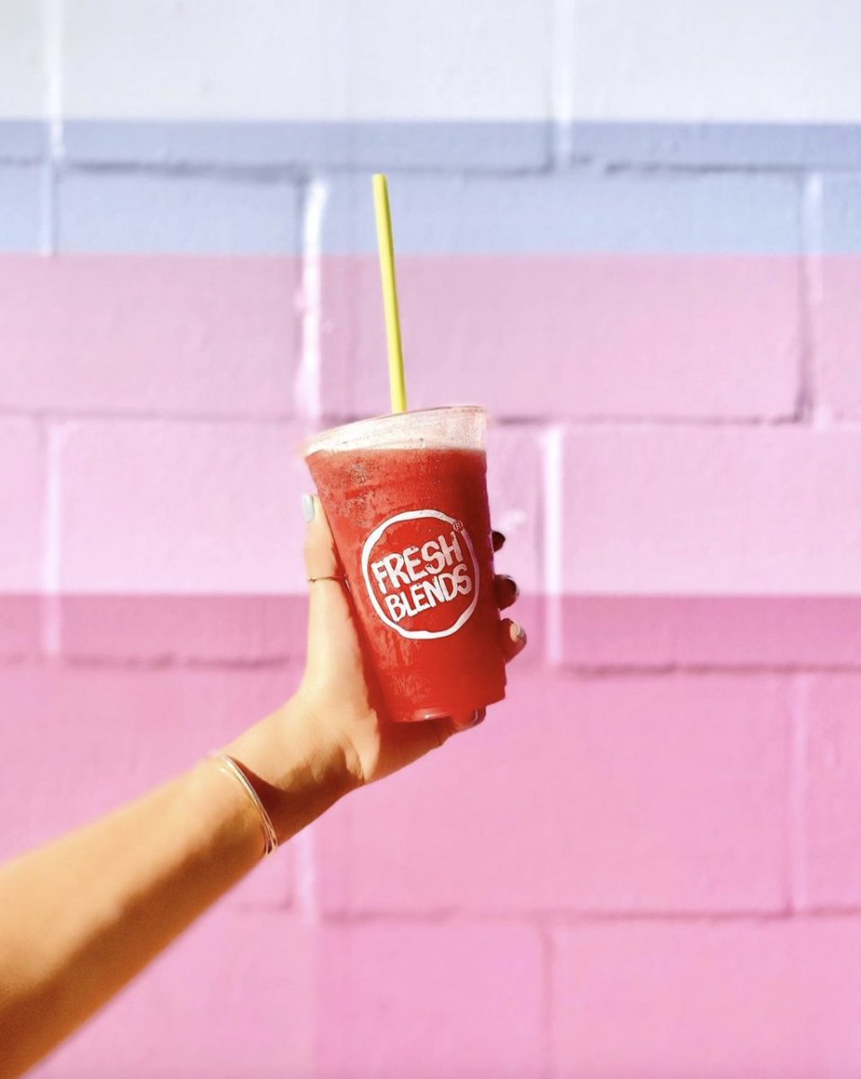 FreshBlendsUS's tweet photo. Summer is here and turning up the heat🔥 Grab a frozen Fresh Blends treat and cool down with 100% natural ingredients and no artificial colors or sweeteners, HFCs, or preservatives. 
Cool down at our new @CircleKStores locations in #Jacksonville #Gainesville and #StAugustine https://t.co/w25A6tYssk