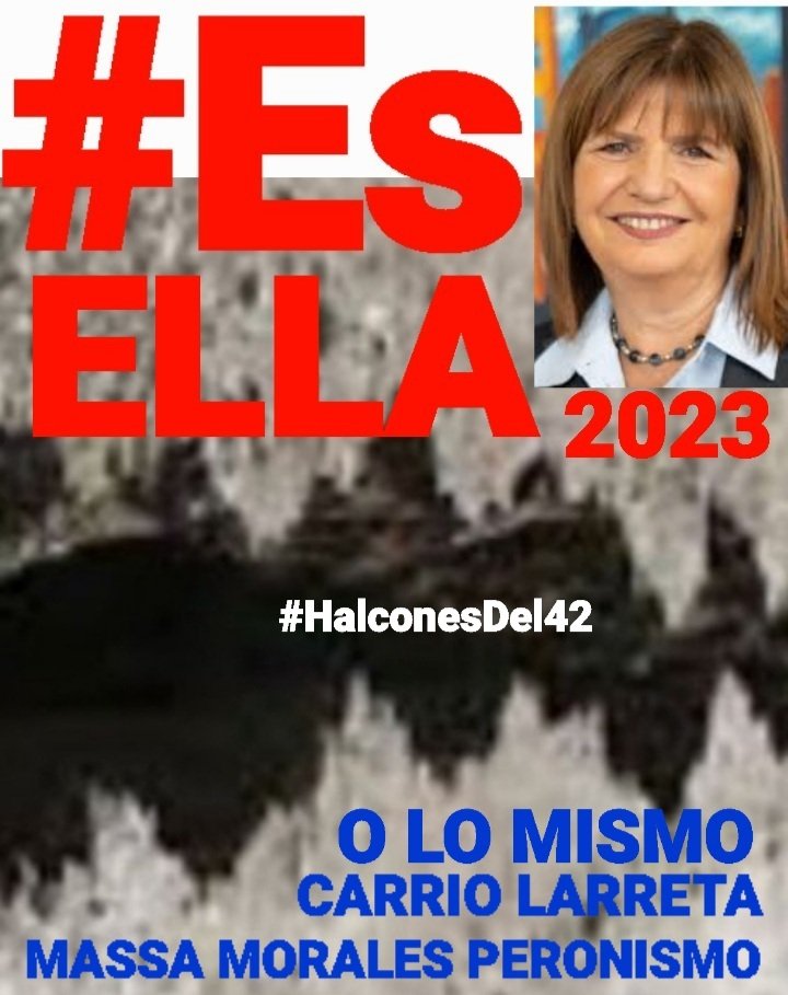 #Bullrich2023
@PatoBullrich 
#LaFuerzaDelCambio
La Grieta es un hecho que no podemos evitar, mientras La rata La mística y el Peronismo sigan provócando no vamos a dejar de contestarles.
#NadaNosDetiene 
#NadieNosCalla 
Ratas Místicos Ladrones #SeVan
#LarretaNuncaSerasPresidente