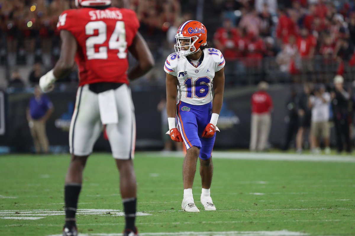 CoachPost's tweet photo. Thai brings an incredible energy to the WR Group. His effort on every rep, from Individual to GameChangers to Team, inspires teammates to be better. He demonstrates a tangible humility on a daily basis. Need more guys like him! #GoGators https://t.co/X80MpjQiCv