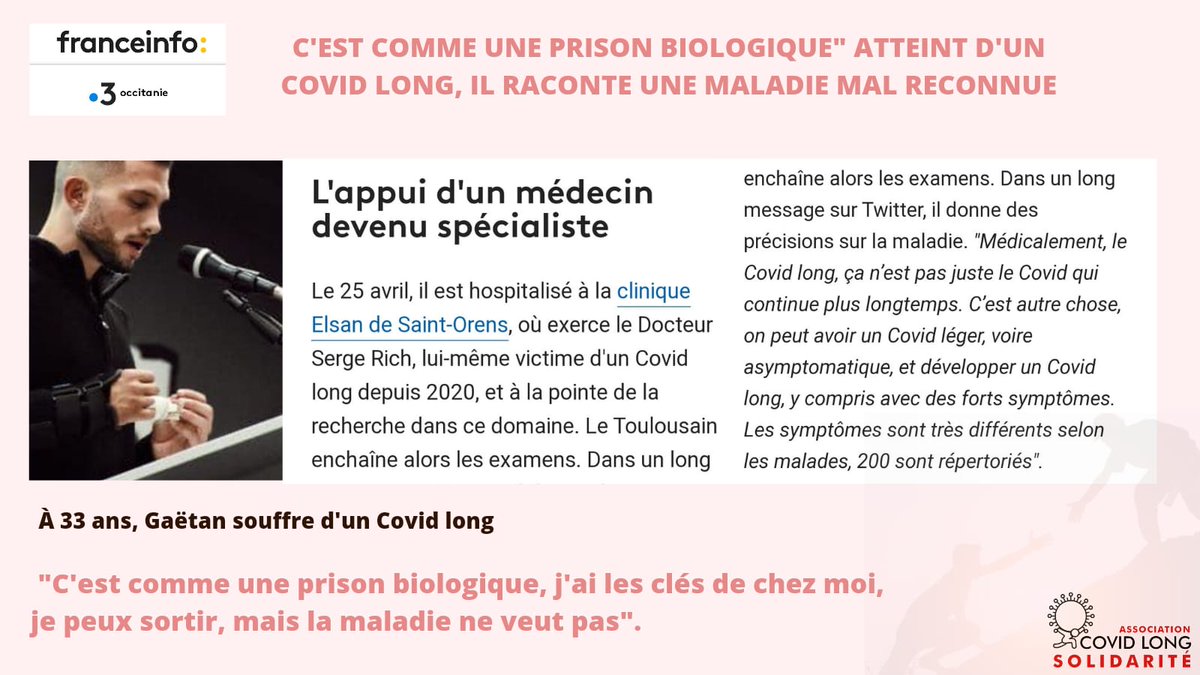 france3-regions.francetvinfo.fr/occitanie/haut…

Merci @GaetanGracia

#CovidLong #longcovidawareness 

@ailes__a @Em23397 @CharleneGll @JeanneBCov @SherifDeMars @Opheab13 

@EmmanuelMacron @FrcsBraun @Sante_Gouv