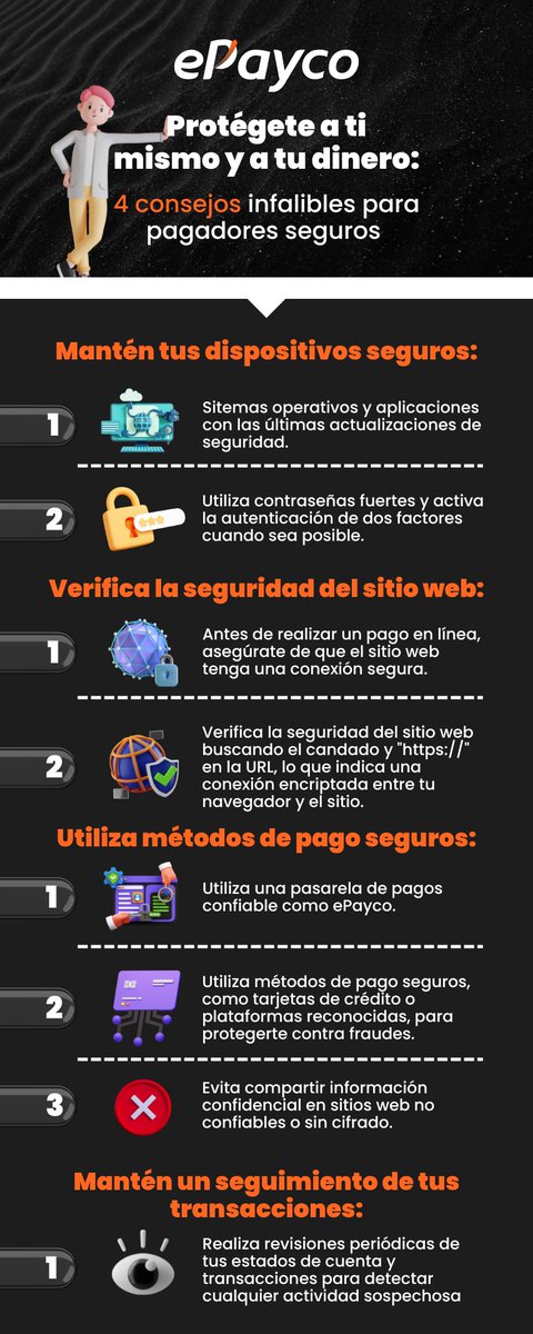 epaycovirtual's tweet photo. Con estos consejos priorizas la seguridad que es lo más importante.
#negocioenlinea #empresa #negocio https://t.co/AM5YNMdGQP