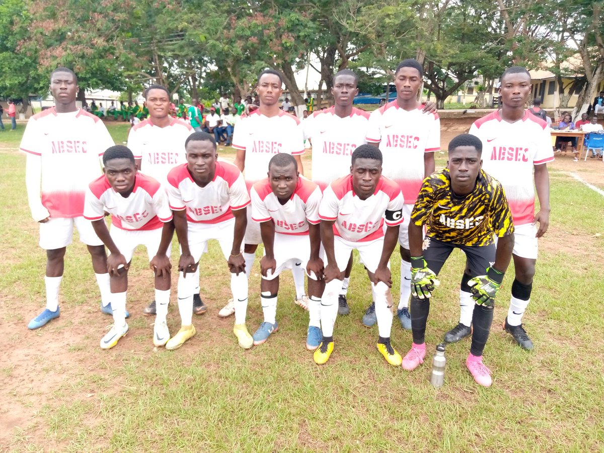 MrTawfiqgonja_'s tweet photo. The Ashanti Regional Inter-Schools Boys' Soccer Qualifiers
    QUALIFIED Schools for R32: 

• Tweneboah Kodua SHS
• Obuasi Sec. Tech 
• OKESS 
• Aduman
• Kumasi High School 
• Ejuraman
• T.I Amass,Fomena
• Church of Christ

 #InterSchoolsGames  #MrGonjaWrites✍🏼 https://t.co/sXNskbFVIR