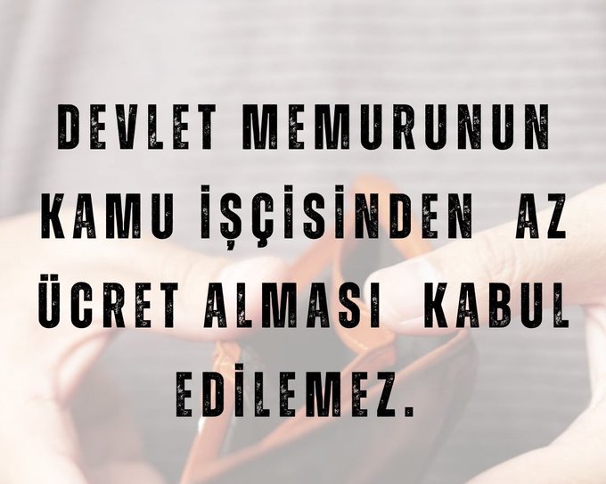 HemsireMZN's tweet photo. Sn Cumhurbaşkanım @RTErdogan
Kamu işçisi maaş+aylık tediye ve ikramiye vb ödemelerle toplam aylık 29500 TL alıyorlar.Temmuzda %15 zam alacaklar. Bu zam ile en düşük kamu işçisi aylık ortalama  34000 TL maaş alacaklar...Memur işçiden  düşük  maaş almamali.
#MemurNeİstiyor https://t.co/aZW6J6VrGV