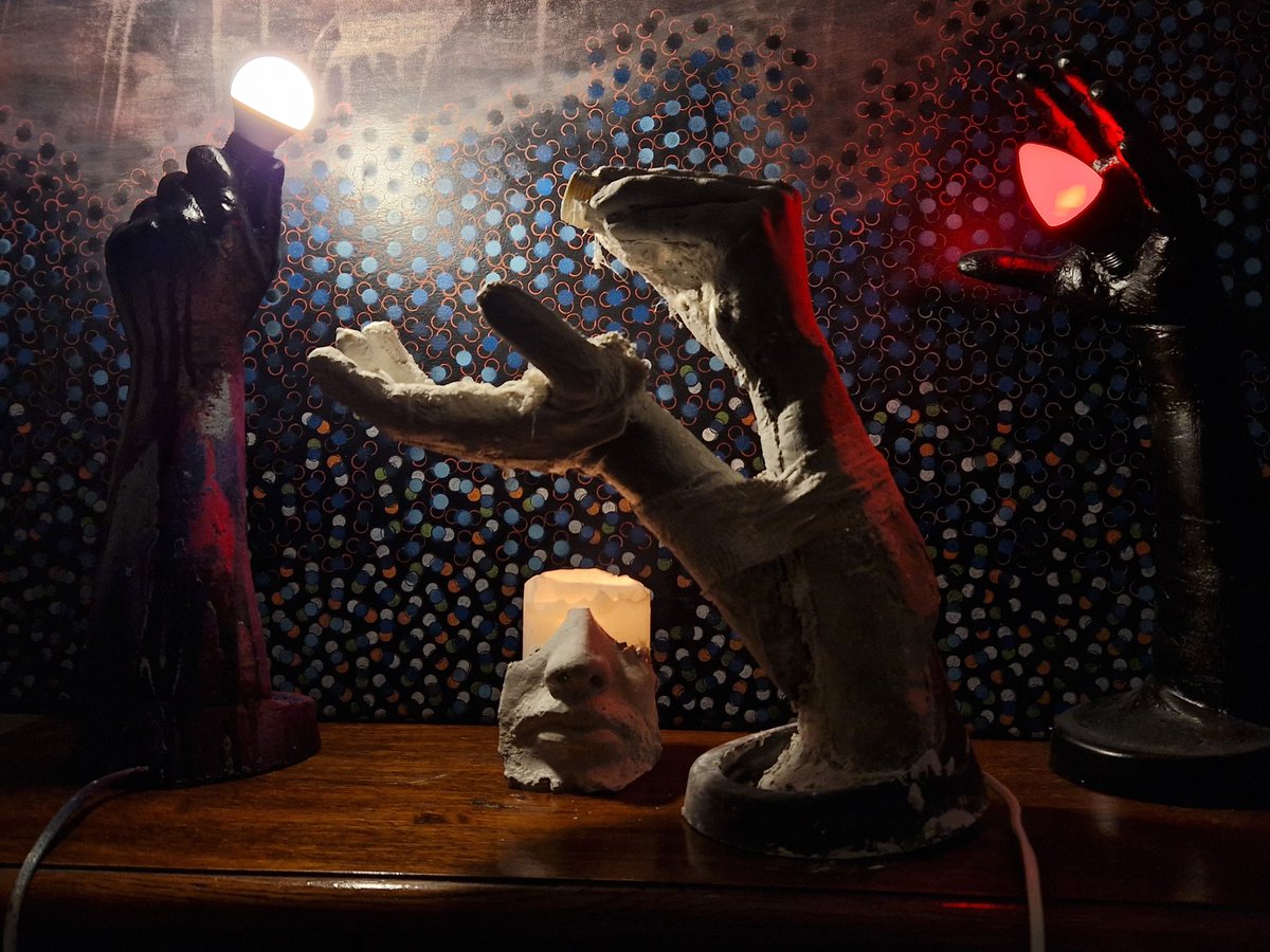 Hey fam, I made some lamps! Can't  wait to post more!