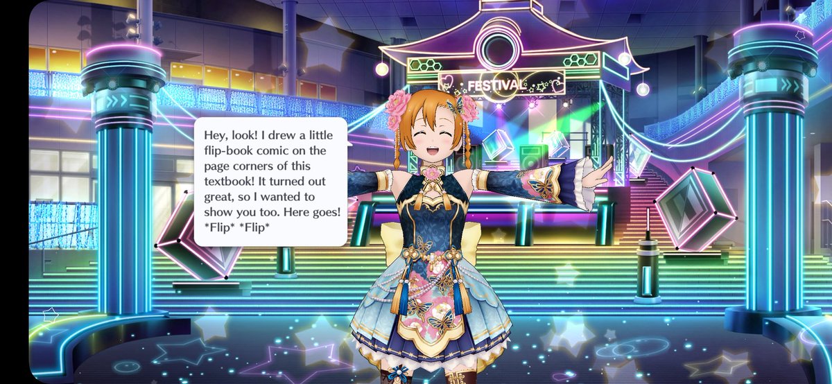 IchiiiChan's tweet photo. Thank you for all his years girls Mari, Honoka, Kanata ♥#SIFAS #LLSIFAS #SIF2 #LoveLive #ThankYouSIFAS https://t.co/rjid0tU34p