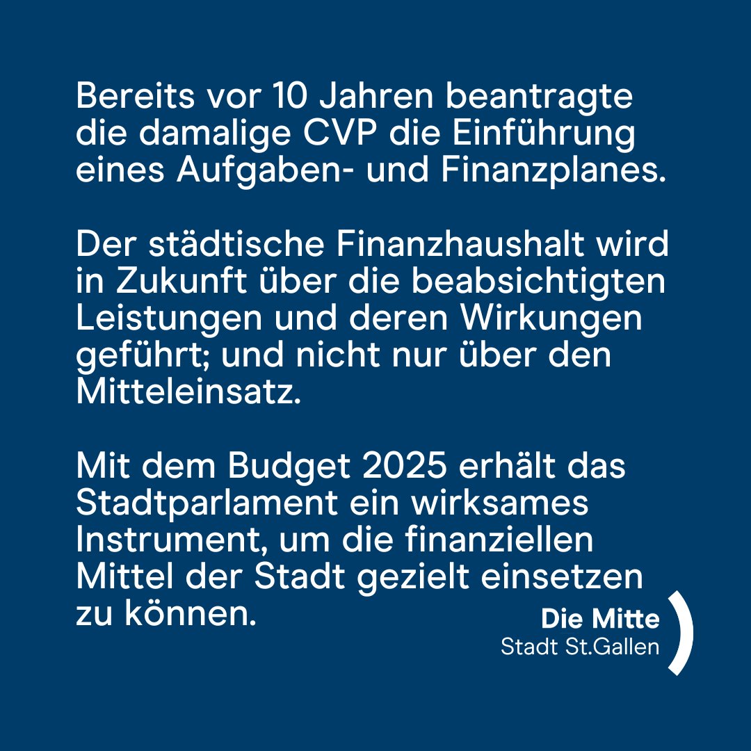 Die Mitte Stadt St.Gallen tweet media