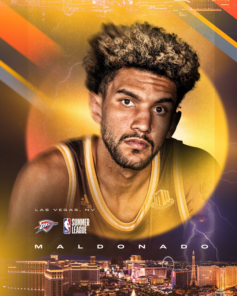 .<a href="/therealhunter24/">Hunter Maldonado</a> Signs with Oklahoma City Thunder for NBA Sumer League 🤠🏀 

📰 | bit.ly/3NTp4I8