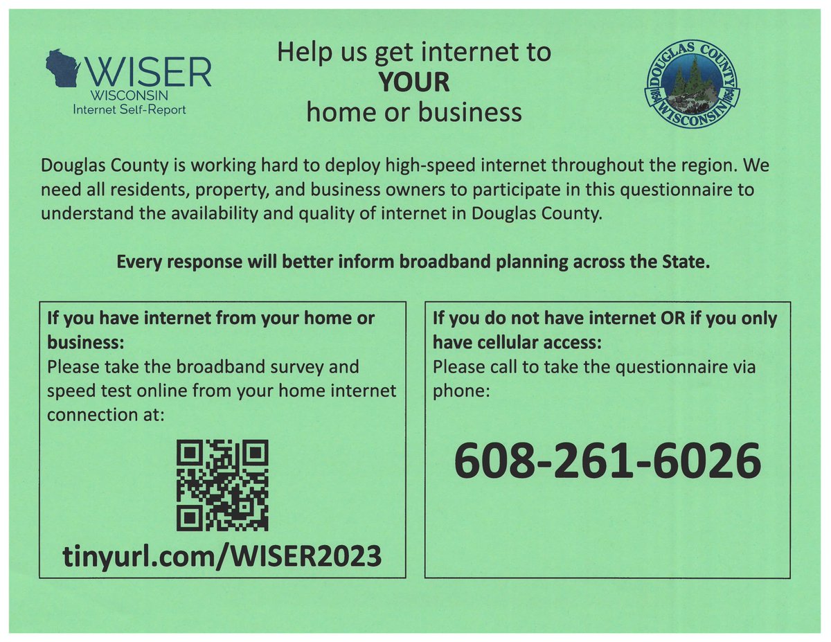 Douglas County (@douglascountywi) on Twitter photo 