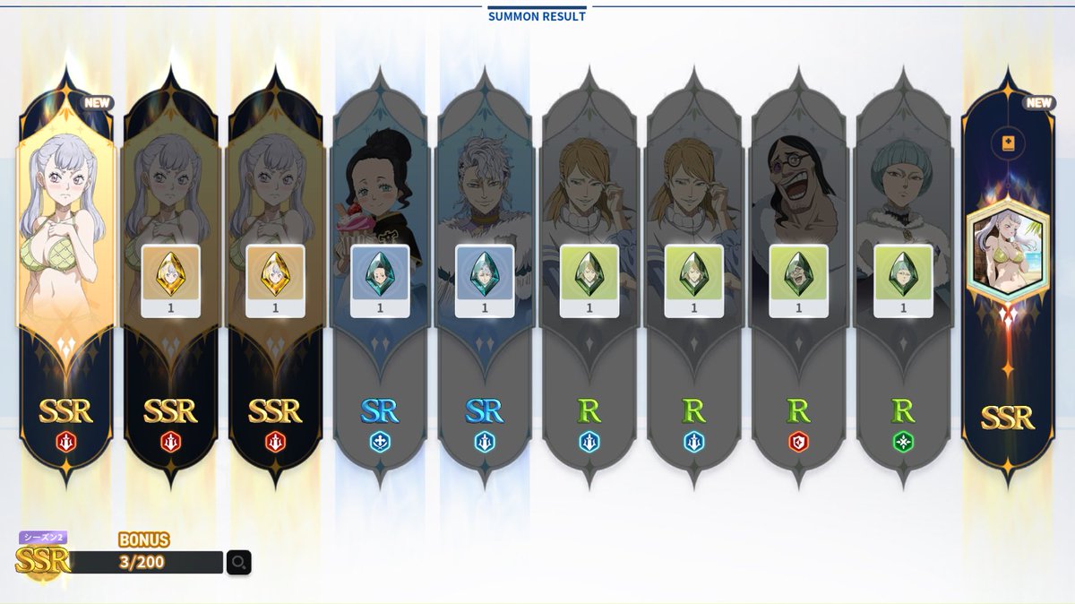 bclovermobileEN's tweet photo. [Post your summons below!]

Did you guys get lucky? I'd say I did... https://t.co/8e3vhvJ3k6