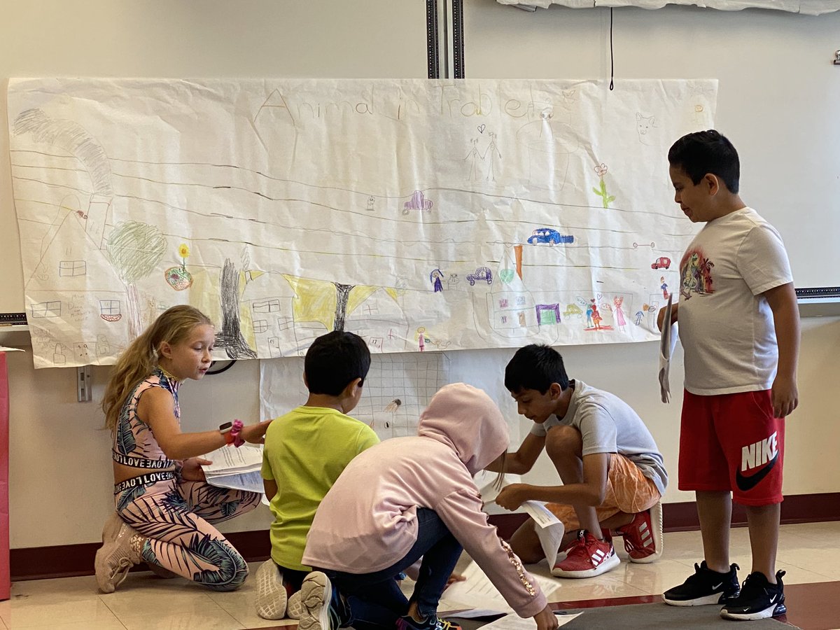 D73Hei's tweet photo. These were some proud readers for their performances this morning during Reader’s Theater! @District_73 #BetterTogether #SummerFun https://t.co/InWatkLu8G
