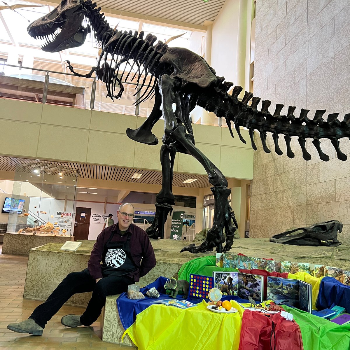 Camps start next week and run until August 25! We have rounded up rocks, fossils, games, books, art supplies, and more, and we're ready to have fun and learn. We still have some spots: artsandscience.usask.ca/museumofnatura… #summercamps #dinosaurs #geology #paleontology