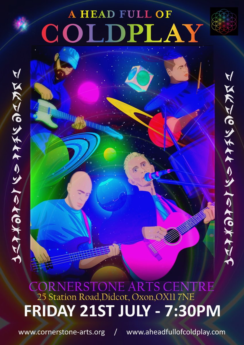 ahfoctribute's tweet photo. Catch us at Cornerstone Arts Centre in Didcot on Friday July 21st. It is going to be a great one! 
--
https://t.co/OkF692zr7c https://t.co/1CPwWfTntB
