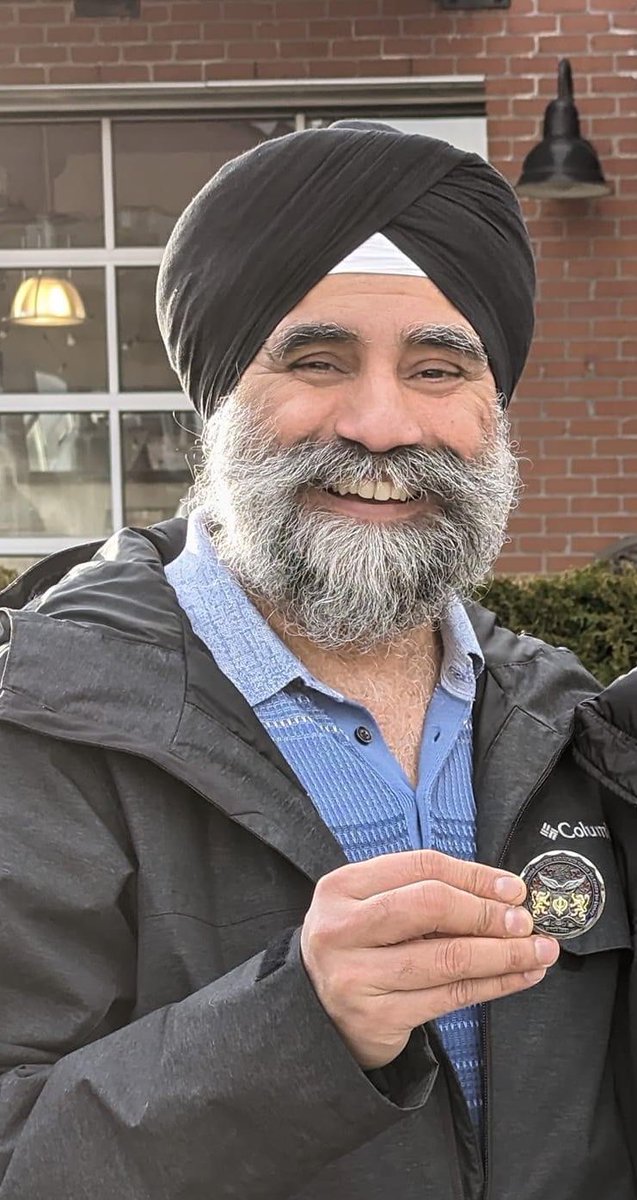 sarbrajskahlon's tweet photo. Baltej Singh Dhillon, a veteran police officer & trailblazer, has been chosen as the chair of WorkSafeBC's board of directors. Dhillon, known for being the first RCMP member to wear a turban as part of the uniform, will serve a 3-year term in this position. He becomes the first South Asian Canadian to assume this role.