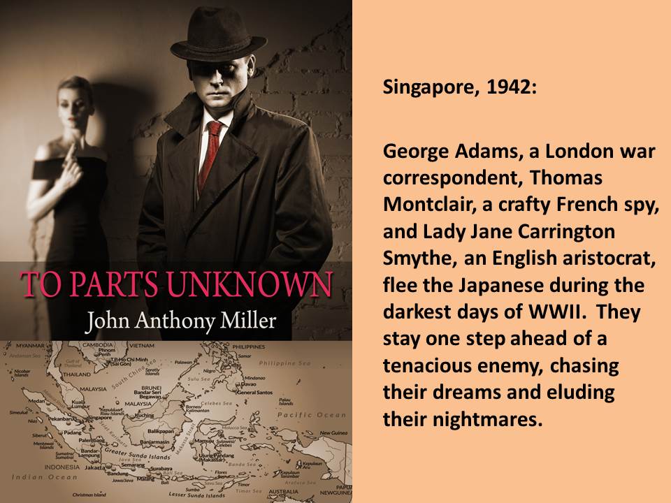 To Parts Unknown: passion, murder and mayhem in WWII Singapore
#thriller #WWII #histfic
amazon.com/Parts-John-Ant…
amazon.co.uk/Parts-John-Ant…