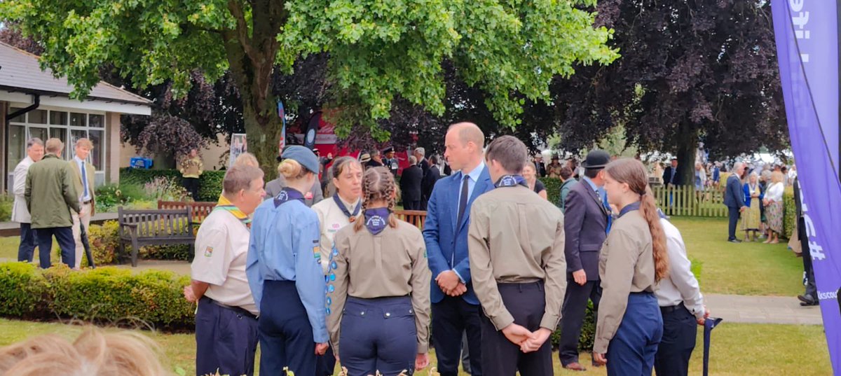 janewarden18's tweet photo. What a day for @norfolkscouts we met the future king! Great to be one of 4 community organisations chosen @scouts @Scoutsscarter @KensingtonRoyal https://t.co/nobKG0NdjT