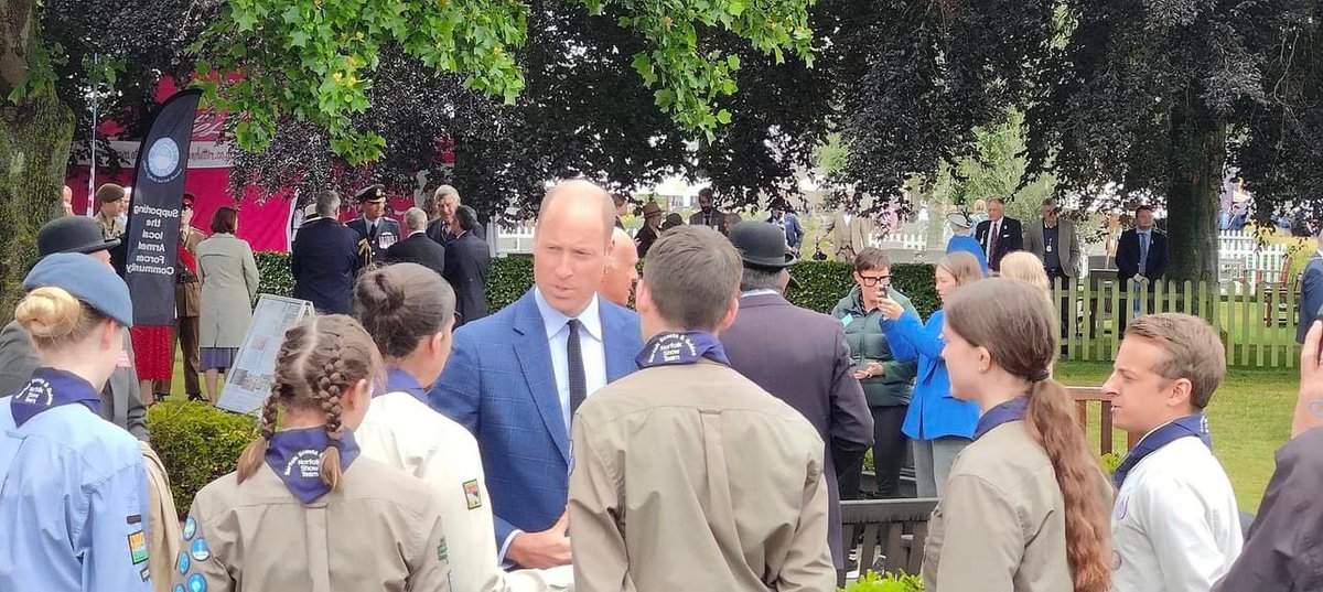 janewarden18's tweet photo. What a day for @norfolkscouts we met the future king! Great to be one of 4 community organisations chosen @scouts @Scoutsscarter @KensingtonRoyal https://t.co/nobKG0NdjT