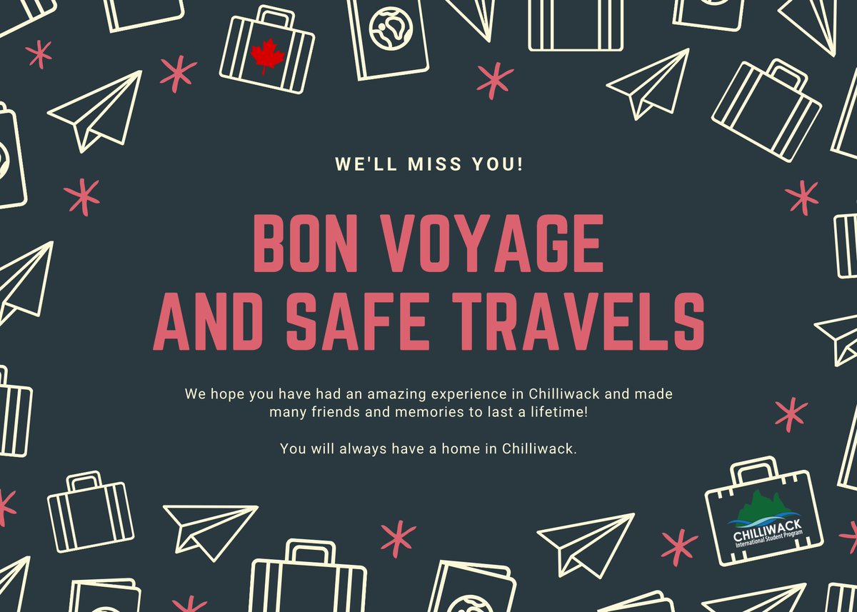 Thank you to all our International Students for bringing so much vibrancy, diversity, and energy to Chilliwack.

You will be missed, but never forgotten.

#sd33learns #chilliwack #imaginesd33 #sardissecondary #GrahamGrizzlies