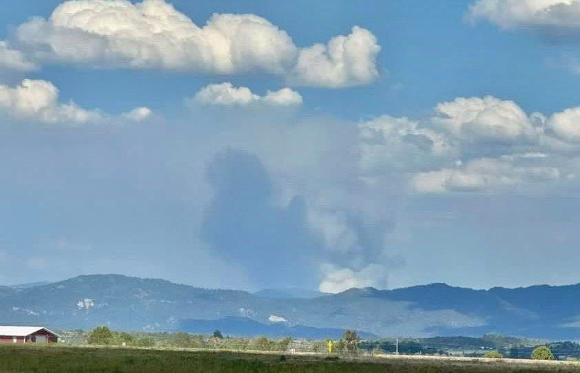 NEW: The Chris Mountain Fire is West of Pagosa Springs, Colorado. The Fire is currently 100 acres. https://t.co/2CuNJoG7Hr