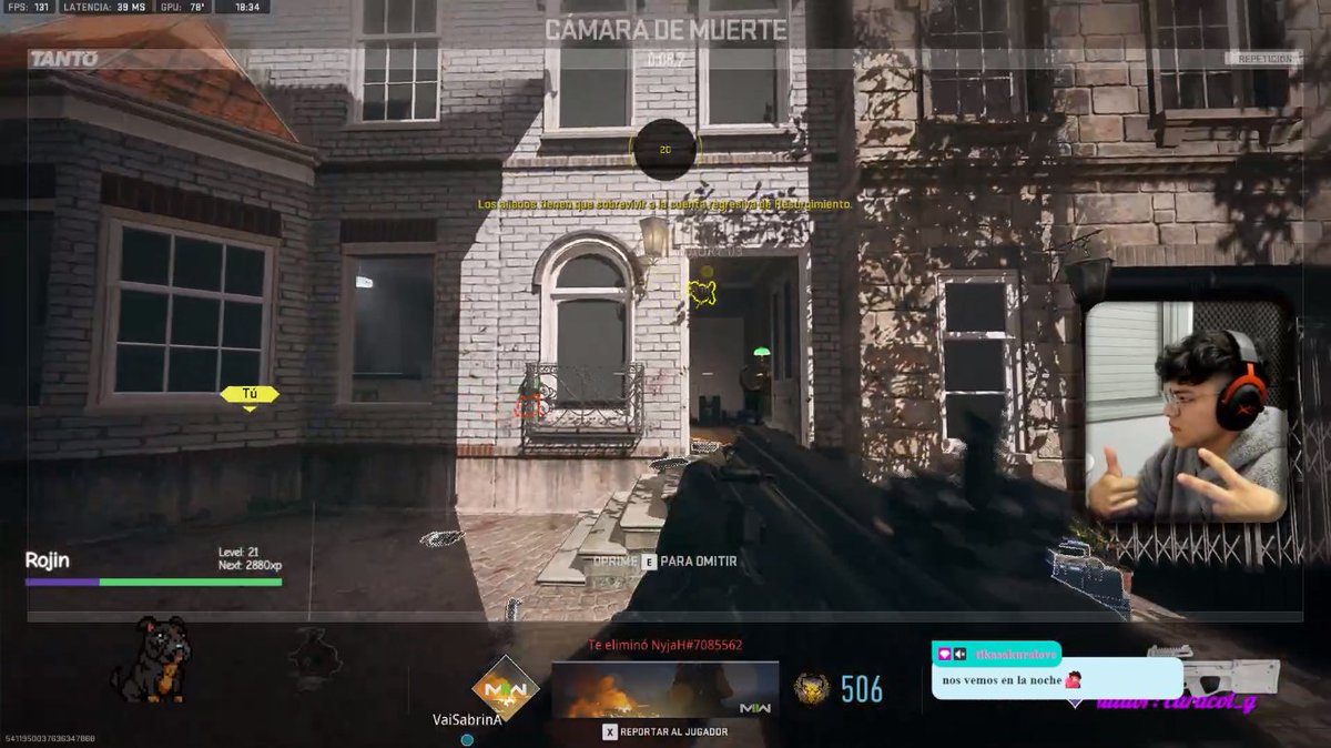 rokuromj02's tweet photo. En Directo!!! Ahora jugando Cod warzone! Los emperamos aquí: https://t.co/ylQQ5kRSO5  #EnDirecto #Endirect #twitch https://t.co/bEjWtxT5ko