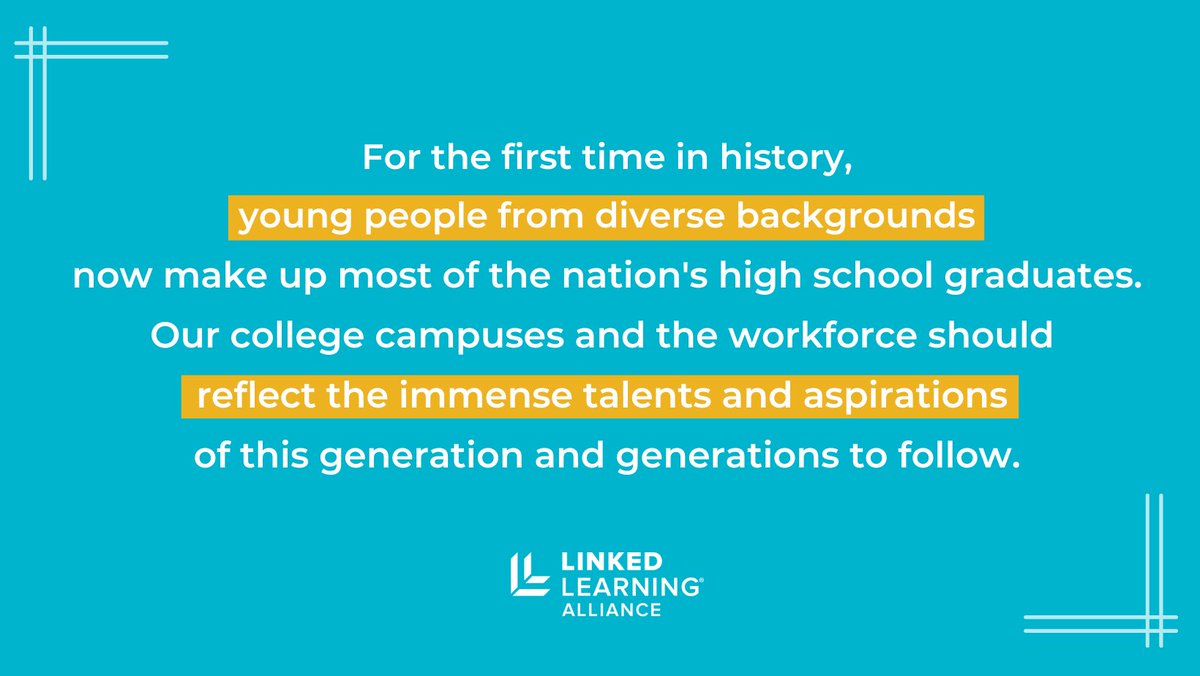 Today's #scotus decision to strike down college affirmative action programs is a devastating setback for young people and democracy. Read our statement: bit.ly/436QD5h