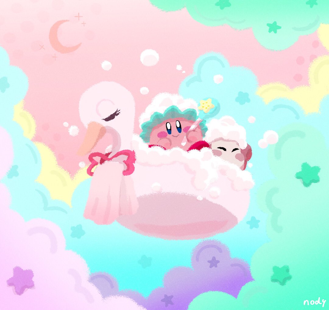 bath time✨
#カービィ #kirby