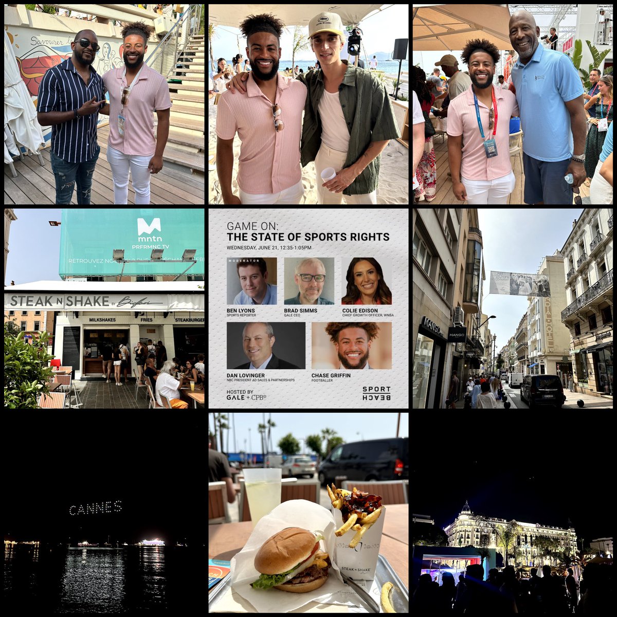 Cannes <a href="/Cannes_Lions/">LIONS | The Home of Creativity</a>  Recap.

For the first time ever there was a beach dedicated to sports and athletes were an integral part of the experience. I was honored to attend and speak. 

🎥 Game On: The State of Sports Rights panel youtu.be/zEUeAF5Pf2s

<a href="/adage/">Ad Age</a> declares Sport Beach