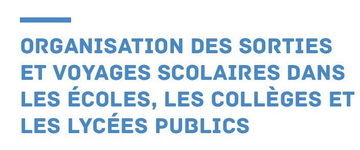 Depuis 2017, seules les personnes intervenant à titre bénévole pour encadrer des APS étaient soumises à un contrôle d’honorabilité (FIJAISV), effectué par les services départementaux de l’EN, dorénavant les accompagnateurs de voyages le seront également.
education.gouv.fr/bo/2023/Hebdo2…