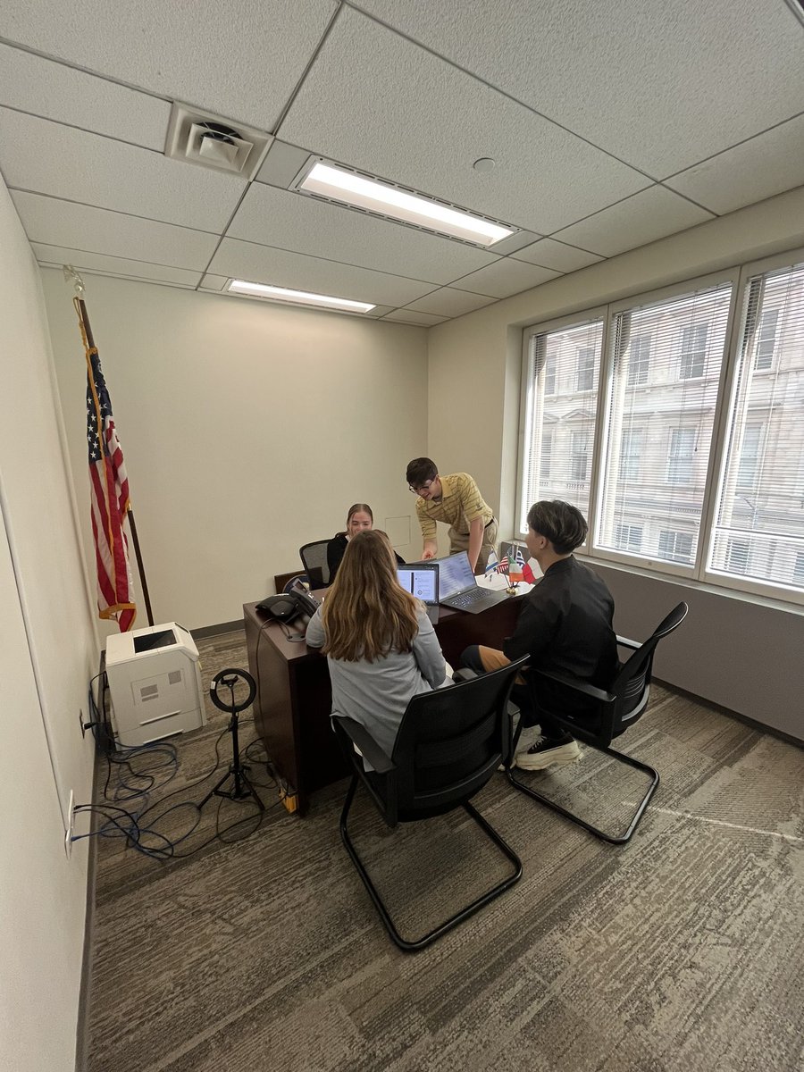 Bittersweet day as our first round of summer interns are DONE! Here’s to welcoming our next batch of summer interns in @RepDanGoldman office and training the next group of public servants 😊 #NY10 #forthegreatergood